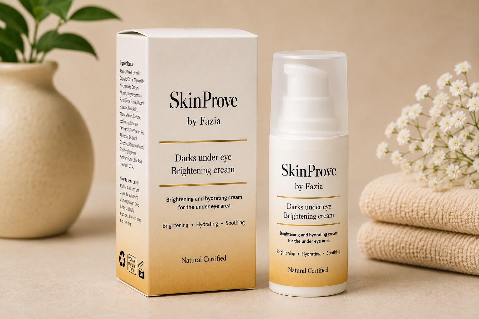 Dark Under Eye Brightening Cream